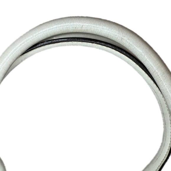 Y2K Coach F14724 Limited Ed. Green White Scarf Wallet Bleecker Daisy Tote Bag - Picture 8 of 16